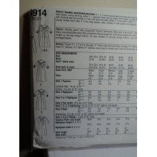 Simplicity Sewing Pattern 8914 