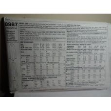 Simplicity Sewing Pattern 8987 