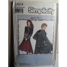 Simplicity Sewing Pattern 9424 
