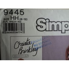 Simplicity Sewing Pattern 9445 