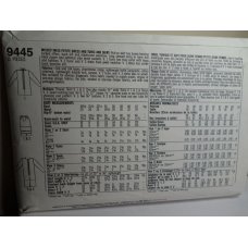 Simplicity Sewing Pattern 9445 