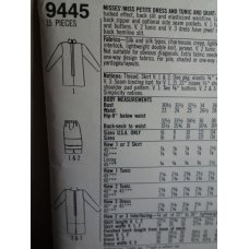 Simplicity Sewing Pattern 9445 