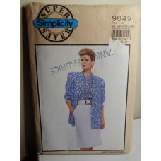 Simplicity Sewing Pattern 9649 