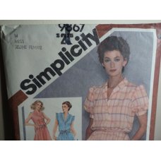 Simplicity Sewing Pattern 9867 