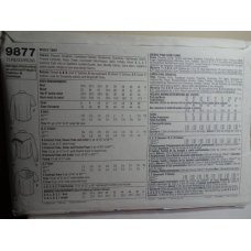 Simplicity Sewing Pattern 9877 