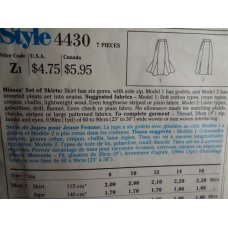 Style Sewing Pattern 4430 