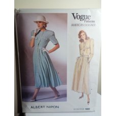 Vogue Albert Nipon Sewing Pattern 1889 