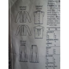 VOGUE Chloe Sewing Pattern 1588 