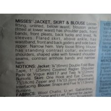 VOGUE Chloe Sewing Pattern 1588 