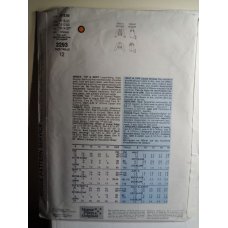 VOGUE Karl Lagerfeld Sewing Pattern 2293 