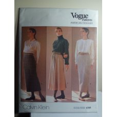 Vogue Calvin Klein Sewing Pattern 1790 