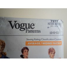 Vogue Sewing Pattern 7277 
