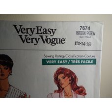 Vogue Sewing Pattern 7674 