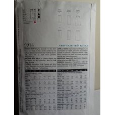 Vogue Sewing Pattern 9914 