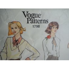 Vogue Sewing Pattern 1798 