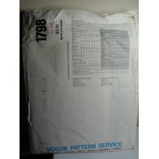 Vogue Sewing Pattern 1798 