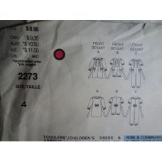 VOGUE Sewing Pattern 2273 