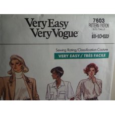 VOGUE Sewing Pattern 7603 