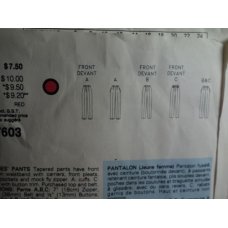 VOGUE Sewing Pattern 7603 