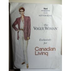 Vogue Sewing Pattern 964 