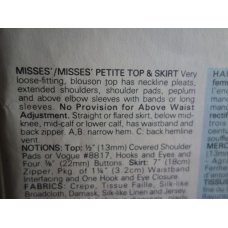 VOGUE Sewing Pattern 9968 