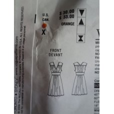 VOGUE Tracy Reese Sewing Pattern 1086 