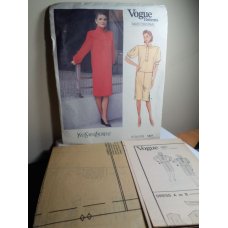 Vogue Yves Saint Laurent Sewing Pattern 1431 